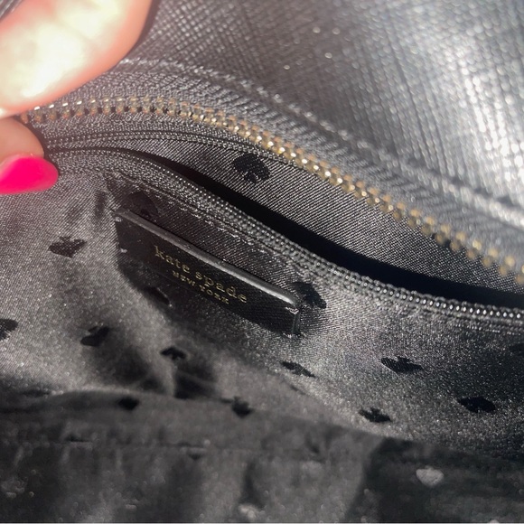 Kate Spade black pocketbook like brand new - Picture 5 of 5